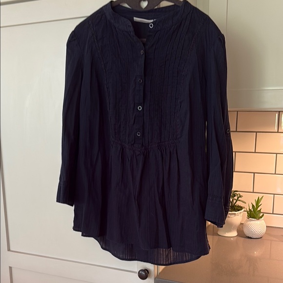 St. John's Bay Tops - Navy Blue Women's Top
